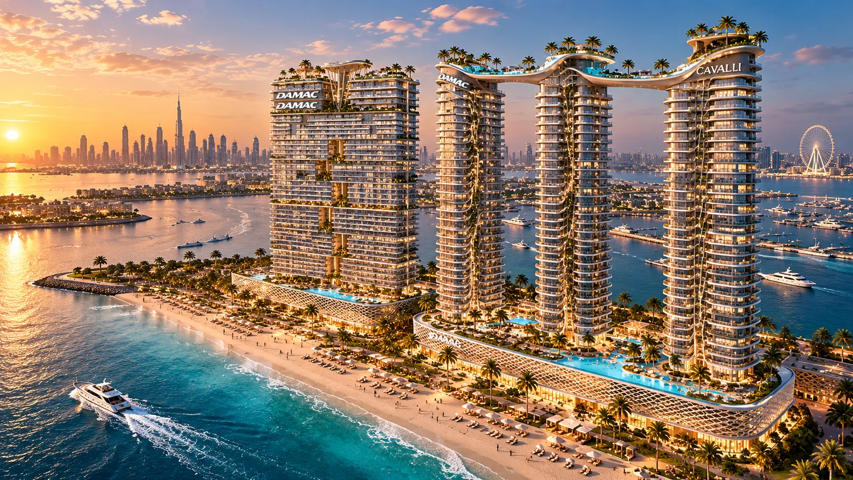 DAMAC Bay 2 by Cavalli at Dubai Harbour – Ultra-Luxury Waterfront Residences by DAMAC Properties